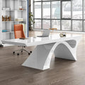Office Desk Modern Design Table Concise Modern White (Without Chair)